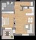 KOMFORTABEL UND KLIMAFREUNDLICH: Neubau 2-Zimmerwohnung im Carré am Markt! - Grundriss