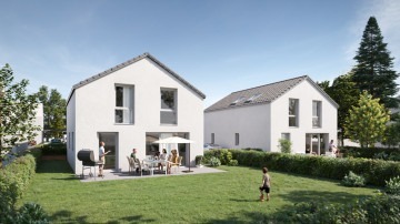 NEUBAU – Freistehendes EFH in Linkenheim-Hoch.!, 76351 Linkenheim-Hochstetten, Einfamilienhaus